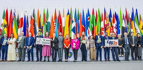 CITES Secretariat Group at CITES COP20. IISD/ENB | Danny Skilton